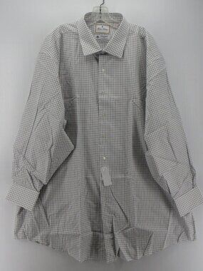 Brooks Brothers Shirt 20 Thomas Mason Madison Luxury Tattersall NEW